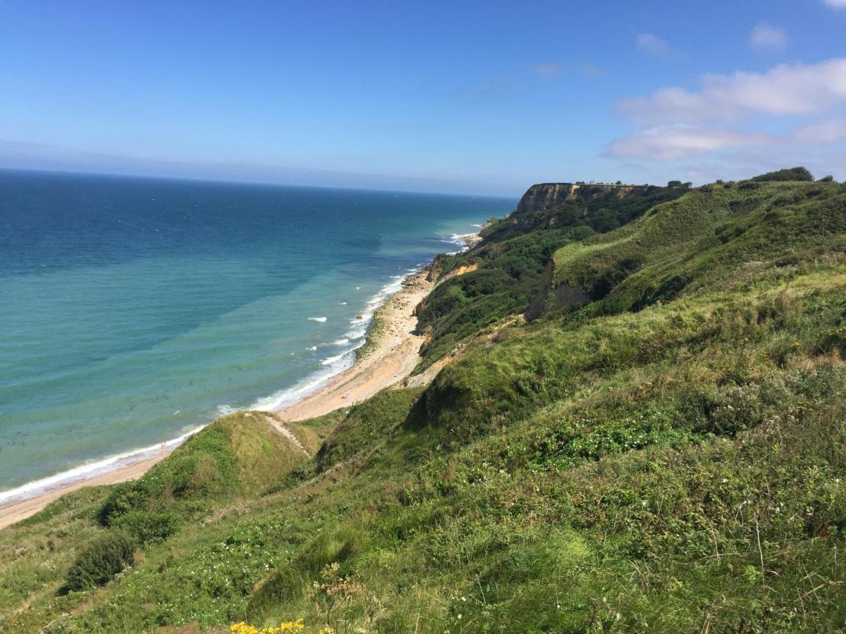 Maison Proche Omaha Beach Vue Imprenable Sur Haras Etreham Bagian luar foto