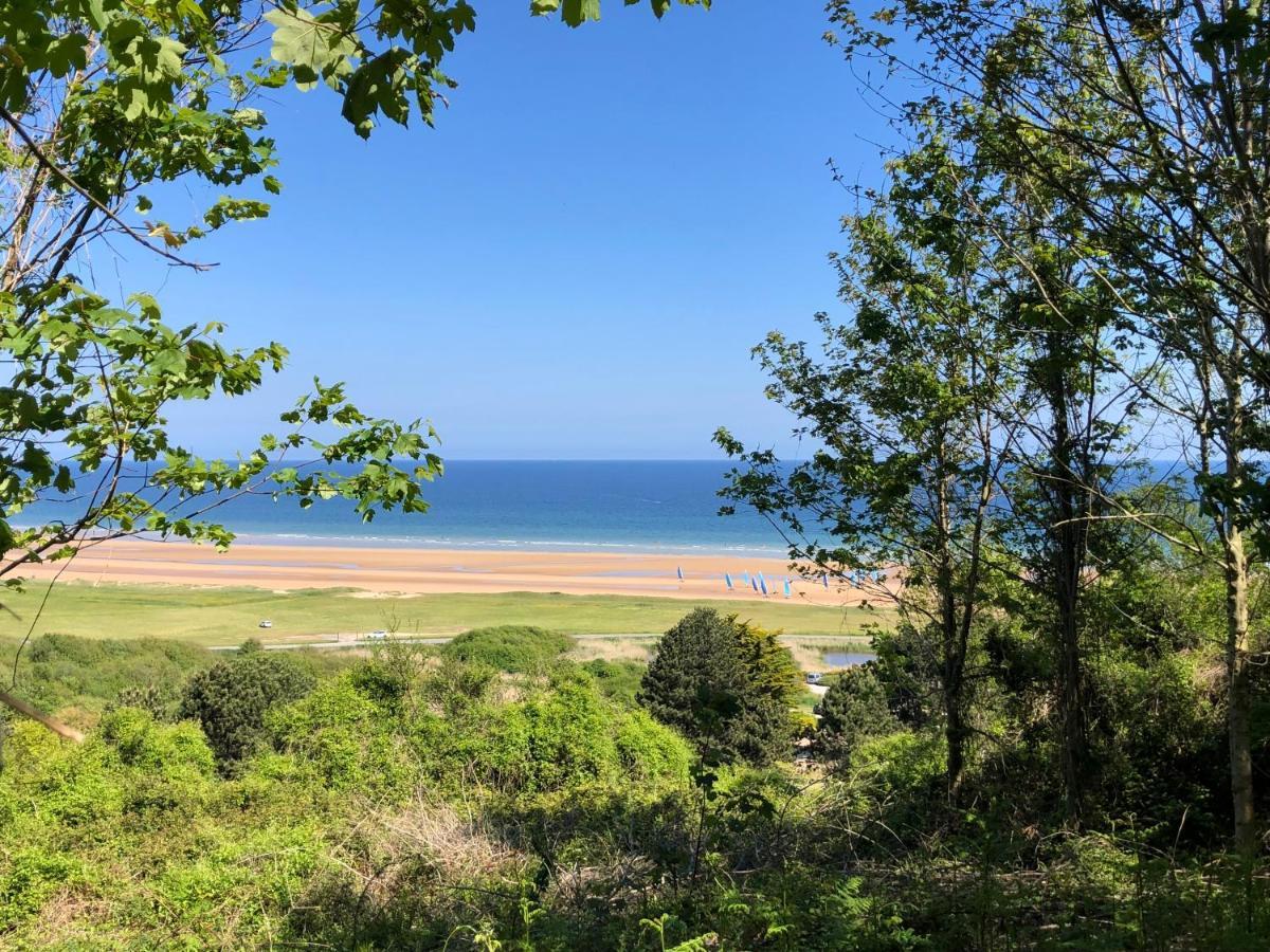 Maison Proche Omaha Beach Vue Imprenable Sur Haras Etreham Bagian luar foto